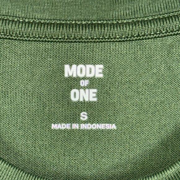 Mode of One Men's Relaxed-Fit MO1 T-Shirt, green Small $55 - Picture 3 of 6